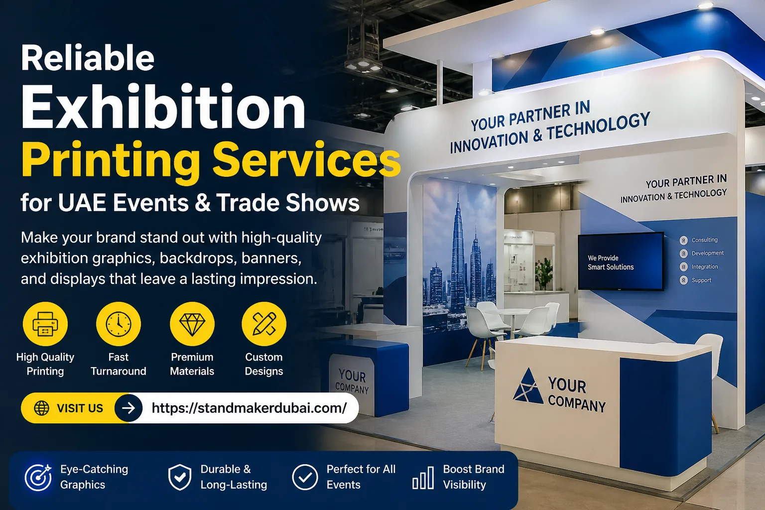Reliable Exhibition Printing Services for UAE Events & Trade Shows