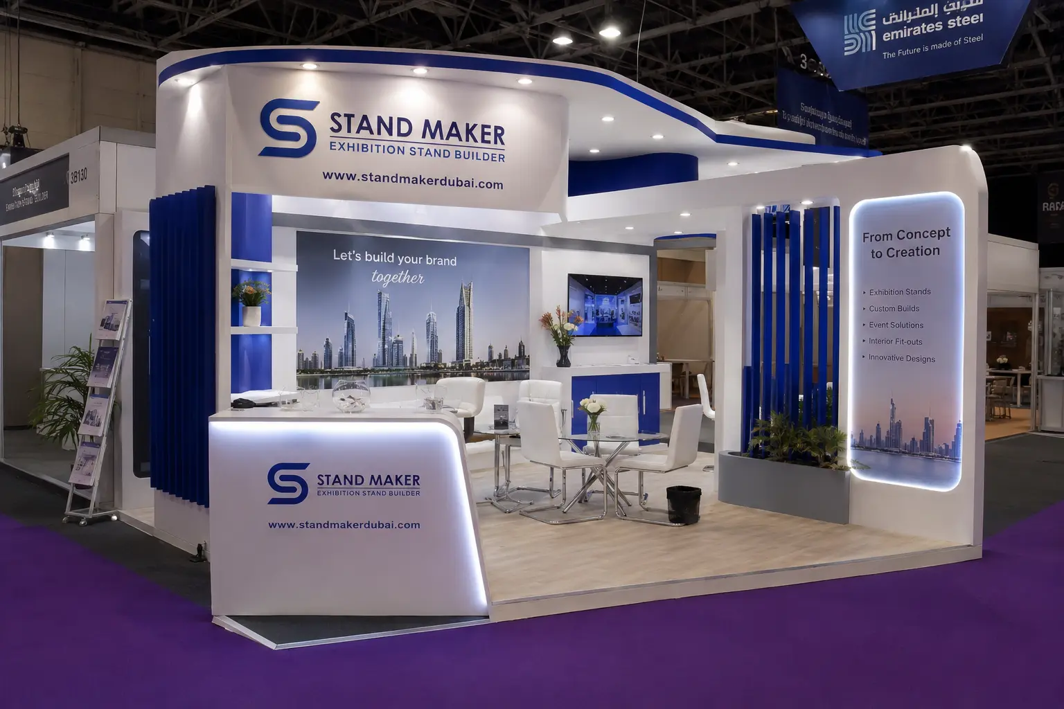 Small Exhibition Booth Design in Dubai: Top Contractors You Can Trust