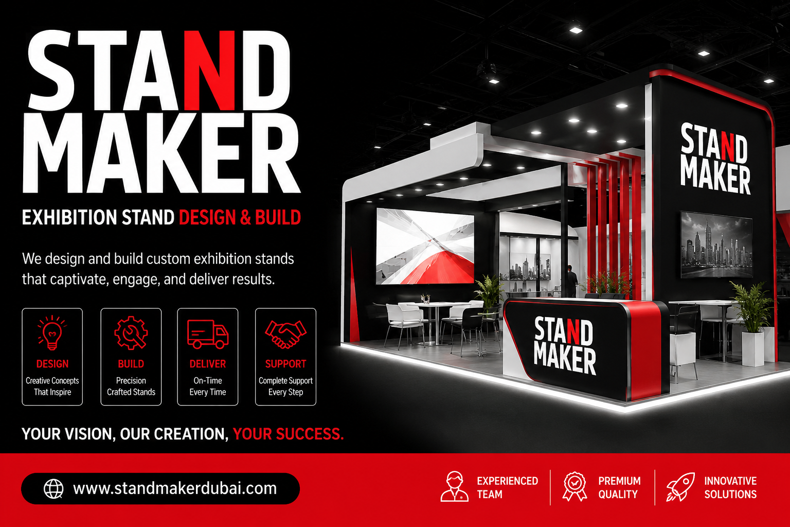 Best Exhibition Stand Makers in Dubai for Custom Booth Design