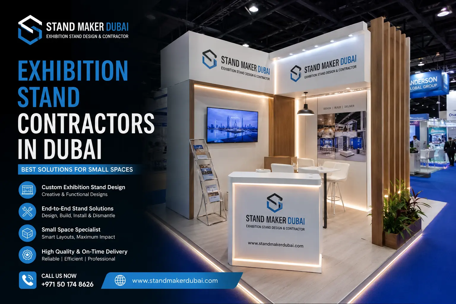 Exhibition Stand Contractors in Dubai for Small Spaces