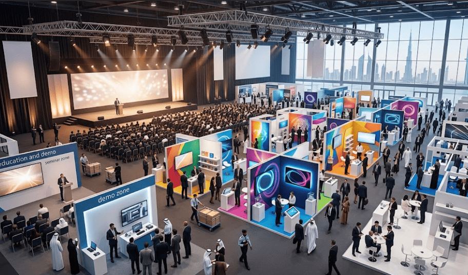 Corporate Events, Trade Shows, and Expos: How Events and Exhibitions Companies in UAE Handle It All